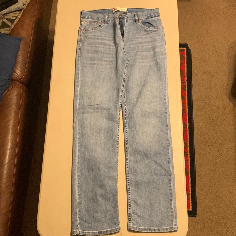 Levi’s 514 jeans.